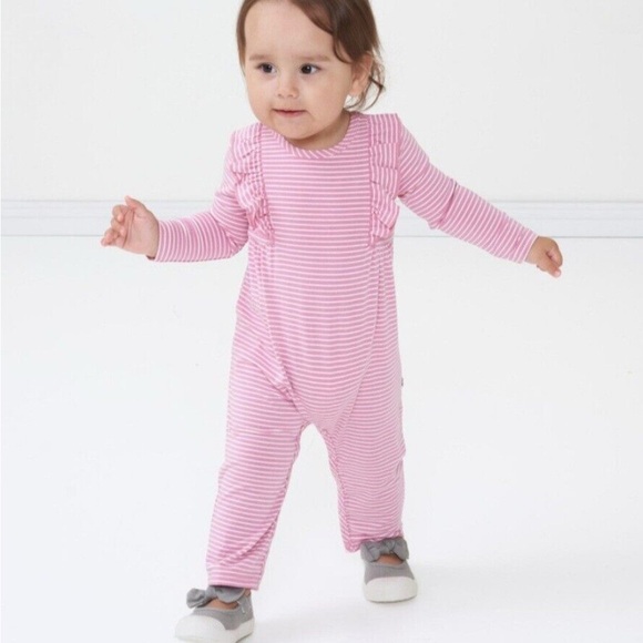 Little Sleepies Ruffled Romper - Picture 1 of 4